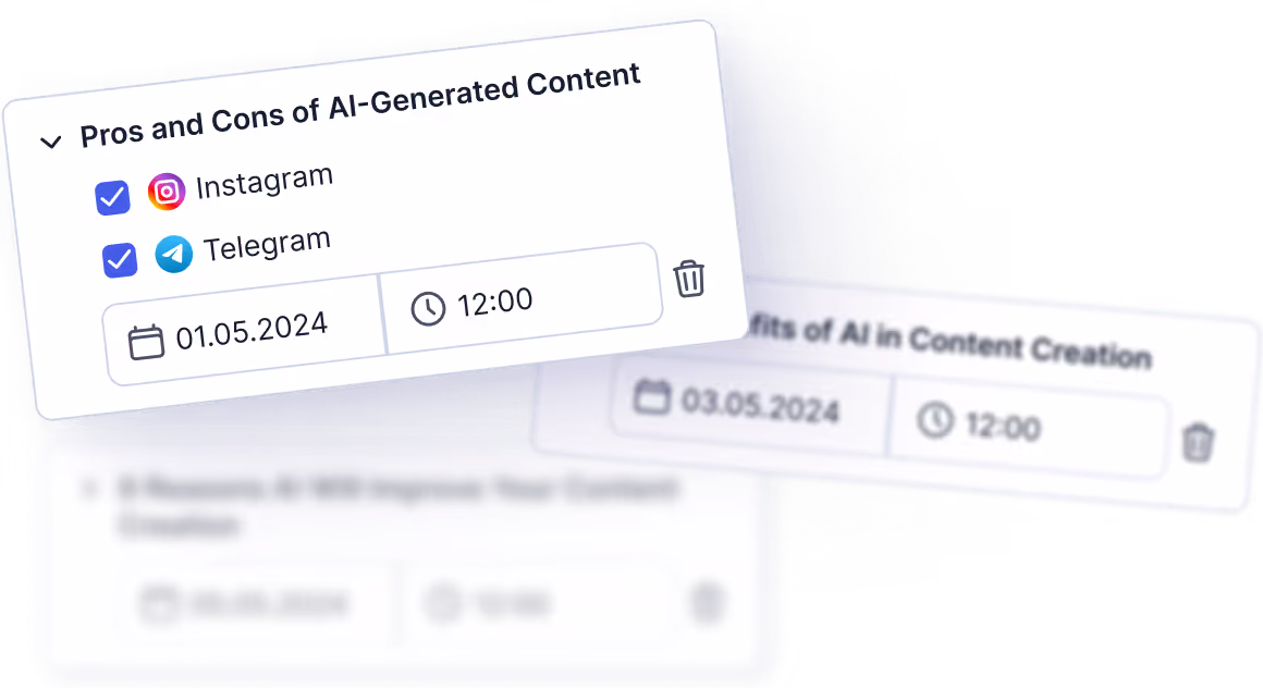 Generate and Publish